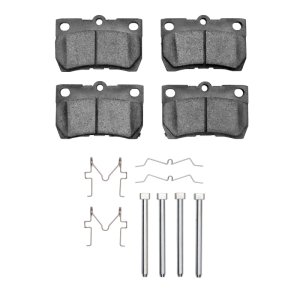 Lexus IS250 Brake Pads - Rear - R1 Concepts - R1 Ceramic - `06-`13